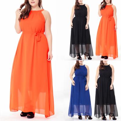 China 2021 New Women's Breathable Sleeveless Maxi Dress Summer Beach Party Dresses Vacation Casual Sunbathing for sale