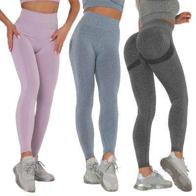 China Breathable Wholesale Yoga Pants Fitness Leggings Push Up Tights Sport Workout For Women for sale