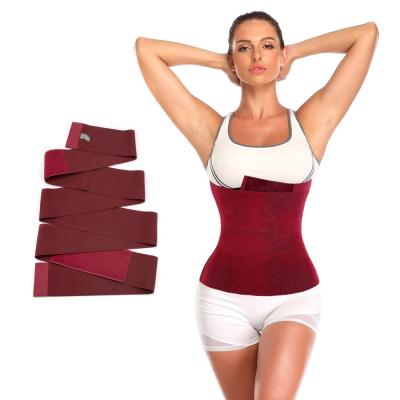 China NY9-0006 Antibacterial Elastic Waistband Tie Color Chaiv Belt Puerperal Betachable Long Support Bodu Shaper Waist Trainer Trimmer Belt for sale