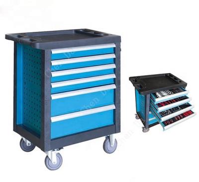 China 2016 New Version Professional Garage Cabinets / Garage Storage Tool Trolley With Density Fiberboard And 220pcs Medium Tools 683X460X773MM for sale