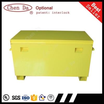 China Iron factory direct sale construction site tool box/heavy durty box/truck tool box for truck for sale