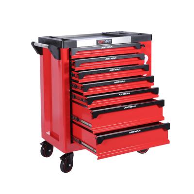 China 2020 Best Selling 7 Drawers Germany Kraft Tool Kit Trolley CD-3306EDGE for sale