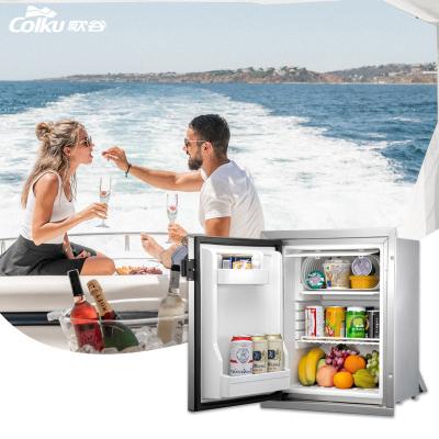 China China-chic New Hot Selling 12V/24V Caravan Fridge Electric Built-in Fridge Freezer with DC Compressor for RV Trailer Boat 40L/50L en venta