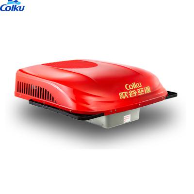 China Colku Brand Hot Sale Aparts Automatic Electric Roof Top 24v Caravan Battery Powered Conditioner 22kw 6900 Btu Low Consumption 976*894*355mm for sale