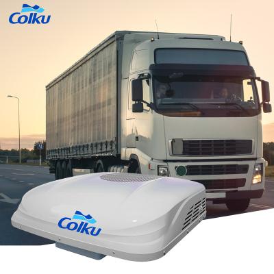 Китай China Factory Supplier Roof Top Mounted Truck Cab 24V Parking Air Conditioner Electricity Power Use 976*830*205mm продается