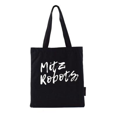 China Wholesale Customized Handled Logo 8oz 10oz 12oz Black Cotton Canvas Bag for sale