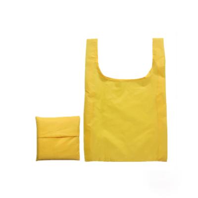 China Fashionable Custom Printed Plain Polyester Rpet Nylon Grocery Tote Bag for sale