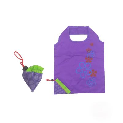 China Wholesale Custom Fashionable Strawberry Shape Polyester Folding Portable Bag for sale