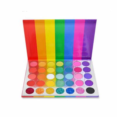 China Other Wholesale Authentic Makeup 35 Colors High Quality Eyeshadow Palette Prep Cosmetic Eyeshadow for sale