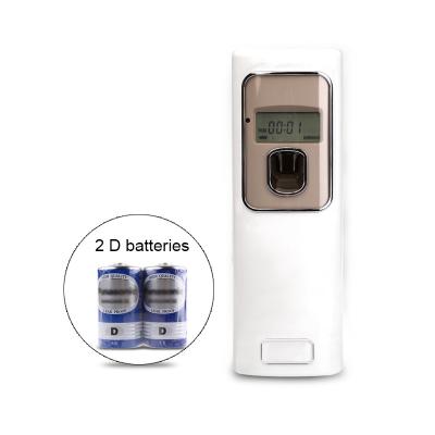 China High Quality Viable 2D Air Freshener Dispenser Wall Mounted Wall Mounted LED Display Refill LCD Toilet Battery Operated Aerosol Dispenser for sale