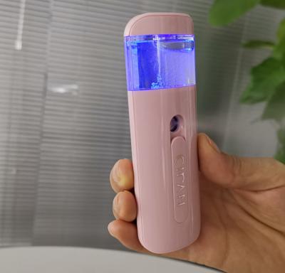 China 2019 New Water Moisturizer Facial Massager Nano Mist Sprayer Practical Electric Nano Fine Mist Sprayer for sale