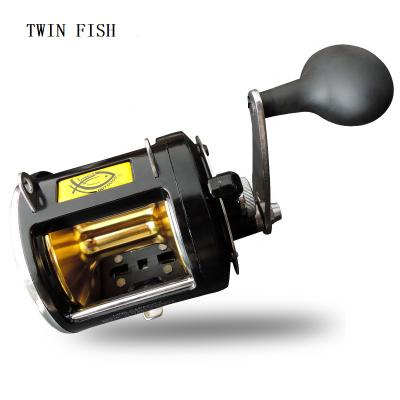 China ZHUORUN Big Straight Set 8bb 12000 3.4:1 Gear Ratio 25kg Max Drag Saltwater Tuna Ocean Reel Drum Reel Fishing Trolling Reel for sale