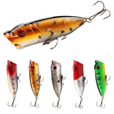 China ABS plastic factory direct fishing tackle ZHUORUN products Luya fishing lure 6.5cm wave 11.8g water simulation rising floating bait for sale