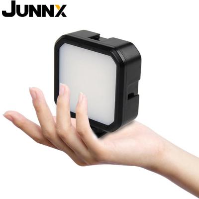 China Junnx W49L Mini LED Video Light On Camera With Hot Shoe For DSLR Mini Night Photographic Fill Lighting For Nikon Canon Sony W49L-Rechargeable for sale