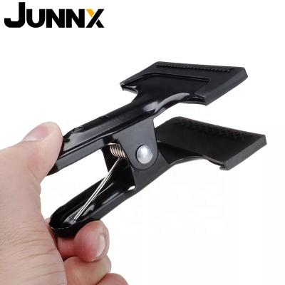 China Junnx 1pcs Metal Strong Metal Clamps For Photography Studio Background Backdrops Props Fixed Clip for sale