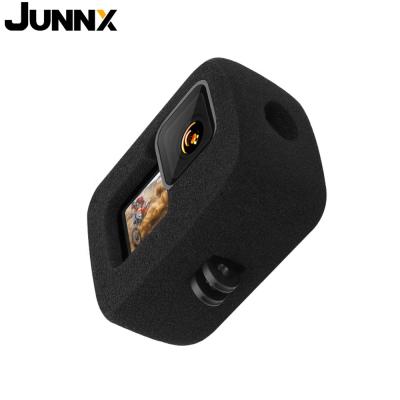 China Junnx Windslayer Support Camera For GoPro Hero 10 Windshield Windscreen Foam Cover Wind Noise Reduction Protaction Black Case 9 8 for sale