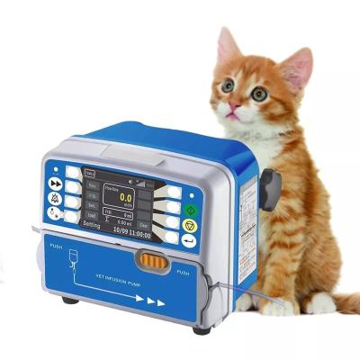 China Applied Animal Medical Equipment Syringe High Accuracy Portable Veterinary Iv Pump Infusion for sale