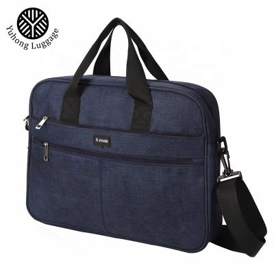 China Wholesale Polyester Anti-theft Anti-theft Sleeve Laptop Bag Yuhong Briefcase Waterproof Shoulder Laptop Messenger Bag For Men for sale