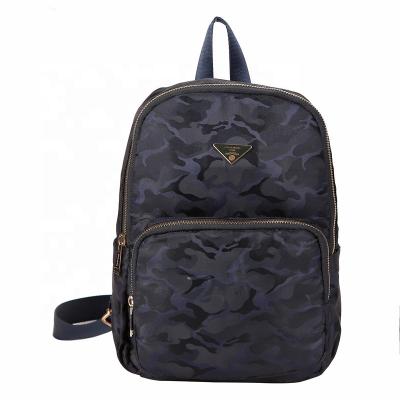 China Yuhong Travel Bag Waterproof Portable Custom Fashion Nylon Shoulder Bag For Woman Girl Camouflage Women Black Backpack for sale