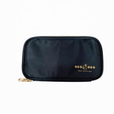 China Yuhong China Wholesale Waterproof Cosmetic Bag With Gold Zipper Eco Friendly Travel Make Up Bruch Bag Girls Pouch Cosmetic Bag for sale