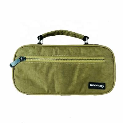 China Schools & Yuhong Customized Offices Large Capacity Canvas Pencil Bag Stationery Case With Handle Portable Multifunctional Pen Bag For Student for sale