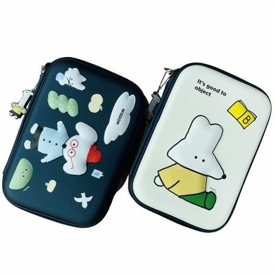 China Schools & Large Capacity 3D EVA Cute Pencil Case Cartoon Pencil Case School Stationery Hard Design Yuhong Offices Lovely for sale