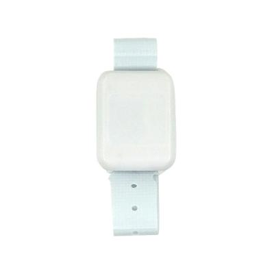 China ABS OEM Mini Locational Anti-Wandering Lost Prevention Signal Transmitter Wrist Wearable Device Protection Tag Older Transmitter (White) for sale