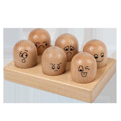 China Eductional Preschool Toys High Quality Wooden Cute And Funny Egg Free Sample Toys Facial Expression Role Play Kitchen Room For Children for sale