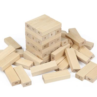 China Large Education Leaning Beech Wooden Special Education School Supplies Building Block Game Toy Christmas Birthday Gifts For Special Children And Adults for sale