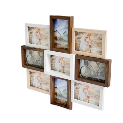 China Wholesale Europe Style Display High Quality Vintage Type Laminated Wood Art 3d Wall Picture Frame for sale