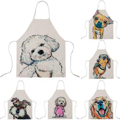 China Wholesale Digital Printed Drinks / Food Apron For Bake Canvas Apron for sale