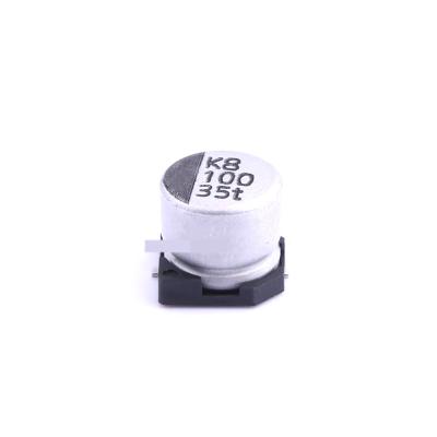 China Original VZT101M1VTR-0606 35V 100UF SMD Electrolytic Capacitor Aluminum Volume 6*5mm VZT101M1VTR-0606 for sale