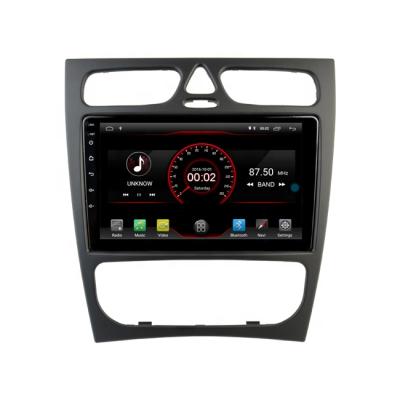 China Support DVR Newnavi optional 9 inch andoid 10 car dvd player for MERCEDES-BENZ C CLASS 2002-2003 W204 car radio with carplay à venda