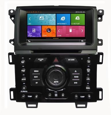 中国 5.1 8 Inch Capacity Touch Screen Digital Car DVD Player GPS Navigation HIFI Audio Channels DSP Effect Processor For FORD Ranger /Edge 2011- 販売のため