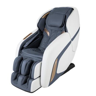 China 2021 Luxury Environmentally Friendly Newly Design Shiatsu SL Track Full Body Airbags Weightless 4D Massage Chair for sale