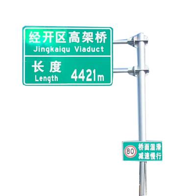 China New china manufacture outdoor sign post waterproof high quality aign advertising post signs for sale