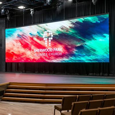 China Church led screen P1 p1.25 p2.6 p2.9 p4mm 3.9mm rental led video wall display board church led screen for sale