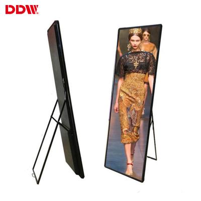 China High Brightness Indoor Led Poster P2.5 Panel Indoor Led Look Nice Advertising Led Poster for sale