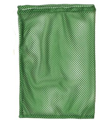 China Eco-Friendly Reusable Nylon Net Mesh Produce Golf Ball Bag Rope Handle Factory OEM Green with Drawstring. for sale