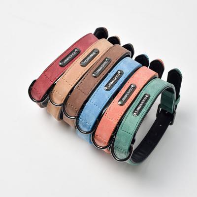 China Matte Style Personalized Luxury Design Customized Adjustable Dog Collar Dog Accessories Collar Leashes for sale