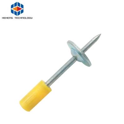 China Flat Wholesale Nitrocellulose DBO32 Powder Operated Tool Ceiling Artifact Push Nail For Construction for sale