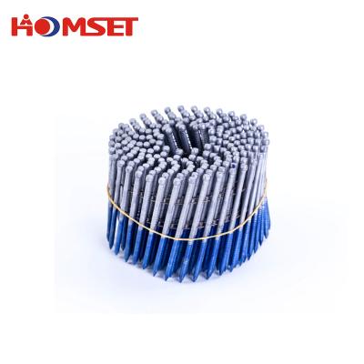 China Flat Wire Coil Nail Polish Plastic Sheet Framing Palette Coil Nailer Suitable Wood Wire Assembled Coil Nails for sale