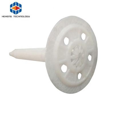 China HOMSET Gas Flat Nailer Plastic Insulation Fasteners For Fixing Mineral Wool And EPS Boards for sale