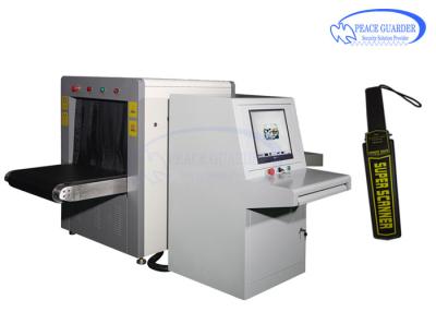 China Middle Size Checked Baggage X Ray Machine In Airport , X-Ray Bottom Shine Detecting With Sounds Alarm for sale