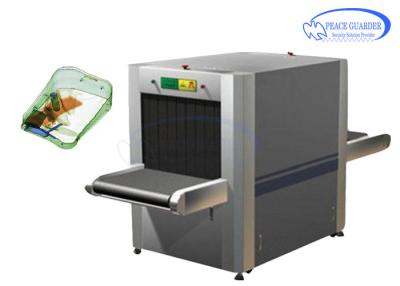 China Subway Station Medium X Ray Baggage Scanner 10mm Steel Penetration PG6550 With Operation Table for sale