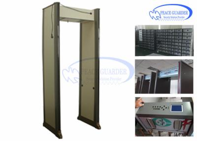 China 45 Pinpoint Zoneswalk Through Scanner , Metal Detector Frame For Prison Security for sale