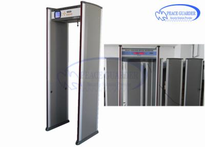 China Remote Control Walk Through Metal Detector 18 Zones For Public Landmarks for sale