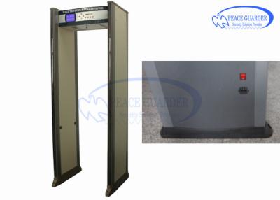 China 45 Zones Walk Through Metal Detector / Video Capture School Metal Detectors for sale