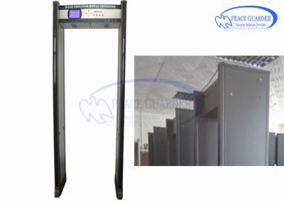 China Enhanced Plywood Archway Metal Detector Gate Power Saving System Adjustable Sensitivity for sale