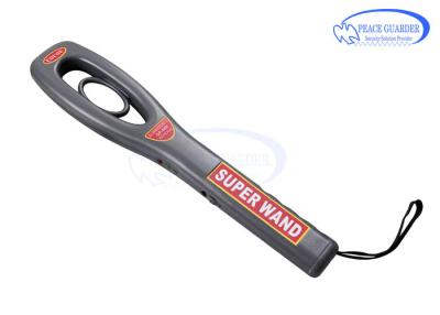 China Weapon / Gun Checking Portable Metal Detector Light Weight ABS Adjustable Alarm Indication for sale